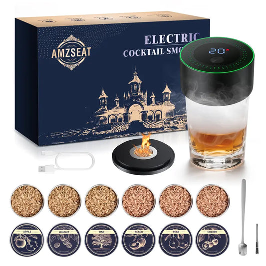 Amzseat Electric Whiskey Smoker Set
